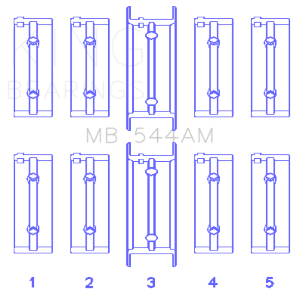 King Engine Bearings MB544AM0.75