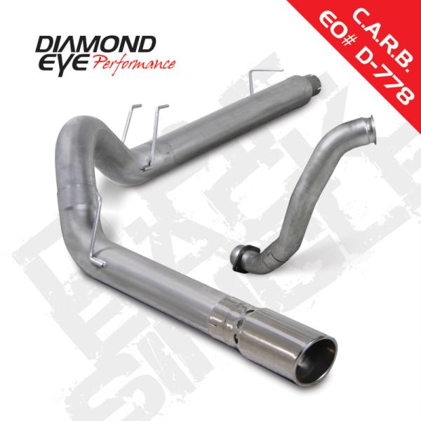 DEP DPF Back Exhaust Kit AL Diamond Eye Performance K5371A