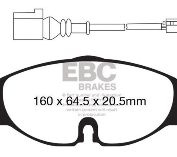 EBC Yellowstuff Brake Pad Sets EBC DP42150R