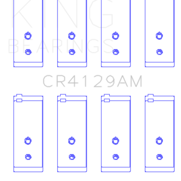 KING Rod Bearings King Engine Bearings CR4129AM0.5