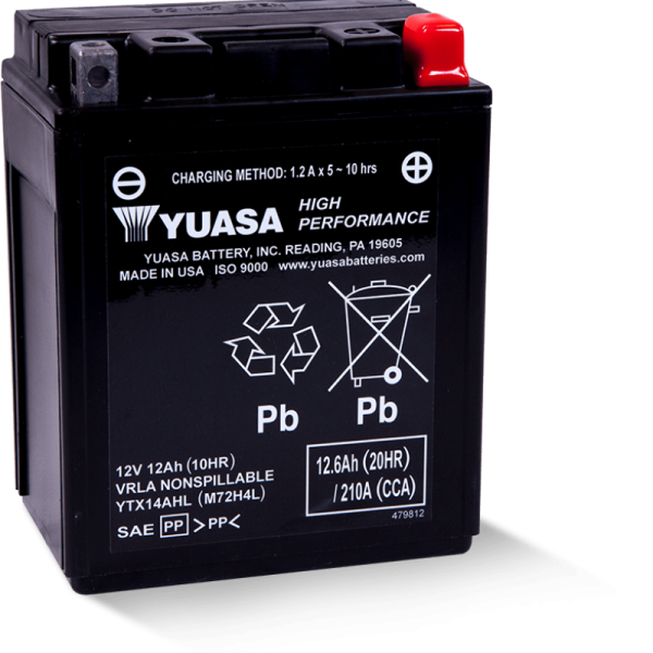 Yuasa Battery YUAM72H4L