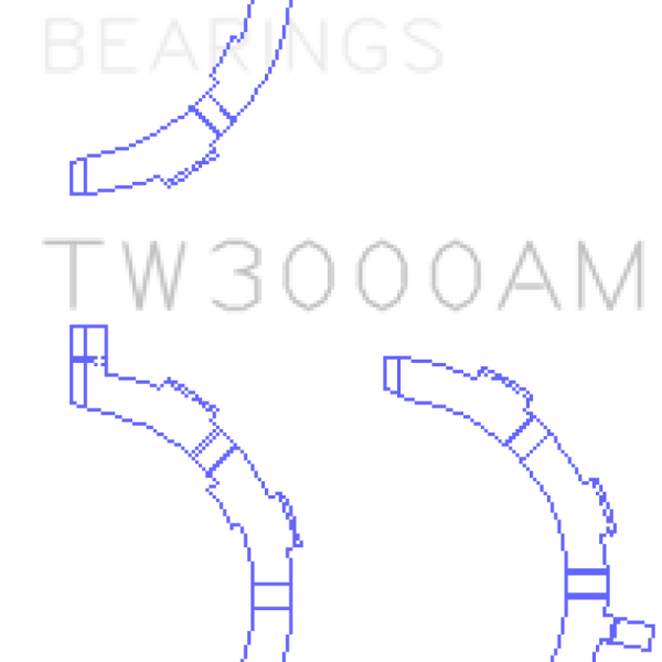 KING Thrust Washers King Engine Bearings TW3000AM