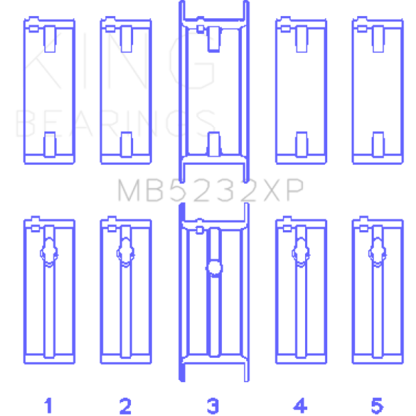 King Engine Bearings MB5232XP0.5