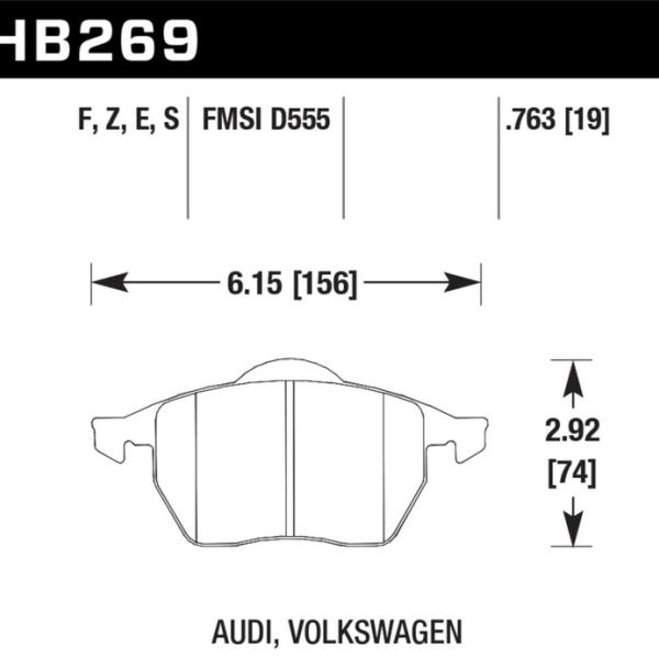 Hawk Performance HB269E.763