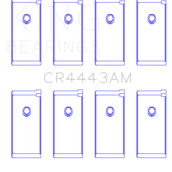 KING Connecting Rod Bearings King Engine Bearings CR4443AM0.25