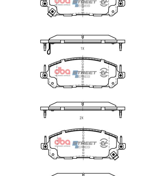 DBA Street Series Brake Pads DBA DB15226SSEV