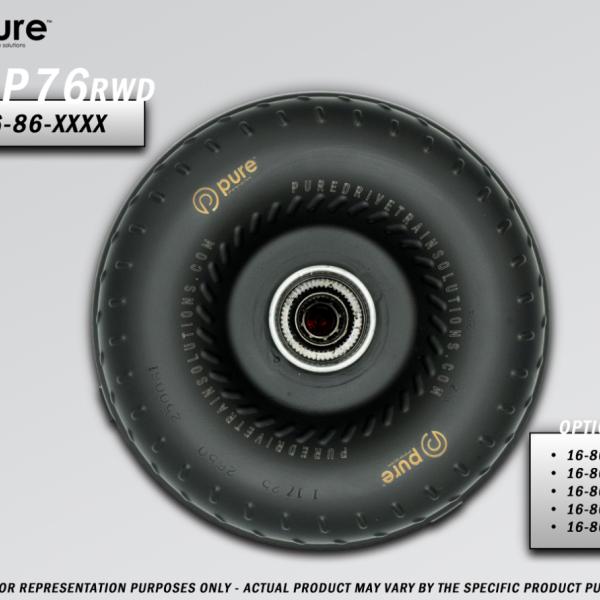 PDS Billet Race Torque Converter Pure Drivetrain Solutions 16-86-2650