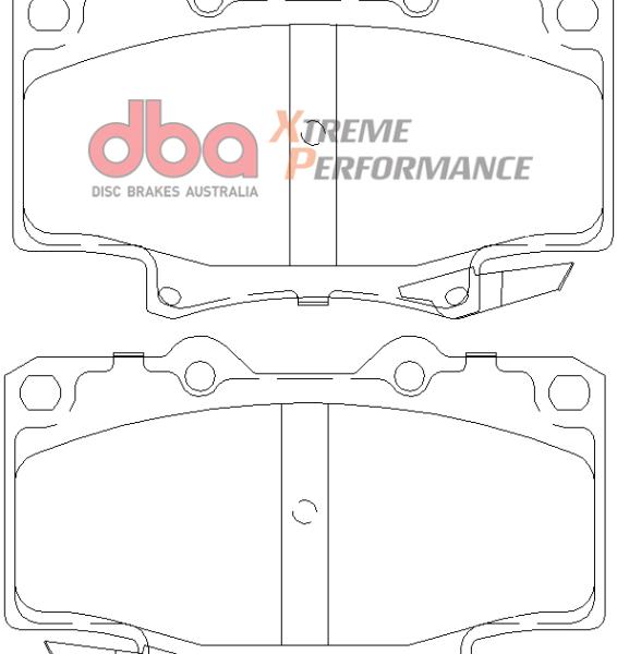 DBA XP650 Brake Pads DBA DB1199XP