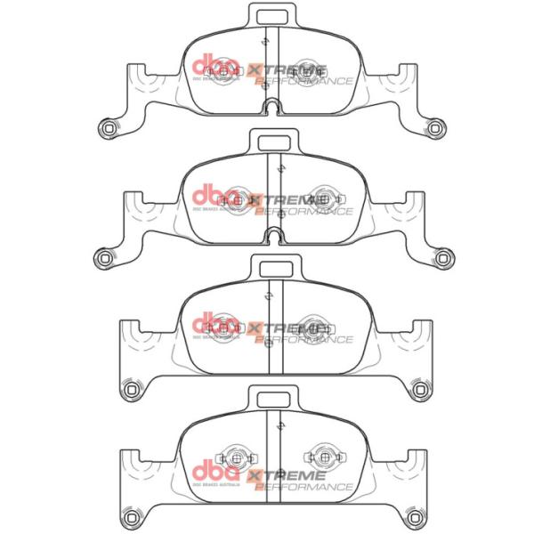 DBA XP Performance Brake Pads DBA DB15060XP