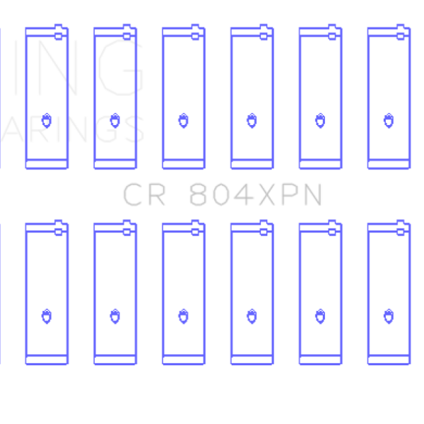 KING Performance Rod Bearings King Engine Bearings CR804XPN020