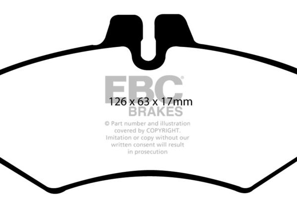 EBC Yellowstuff Brake Pad Sets EBC DP41298R