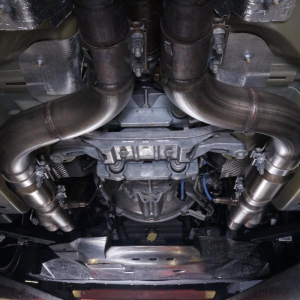 SSW Long Tube Headers Stainless Works GT350HCAT