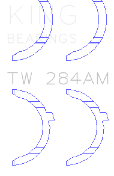 King Engine Bearings TW284AM