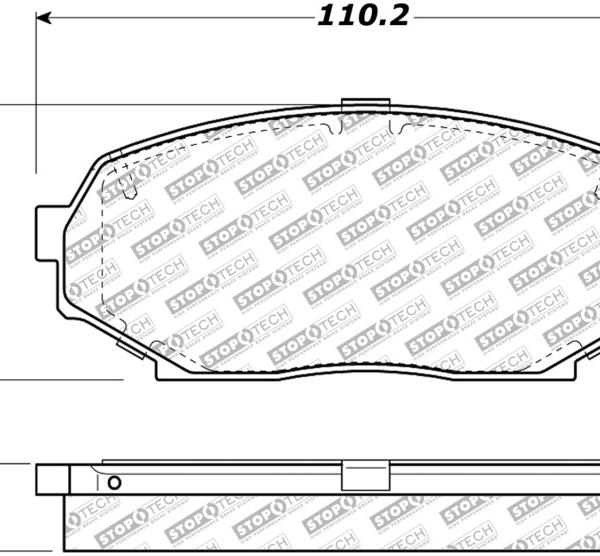 Stoptech 305.05250