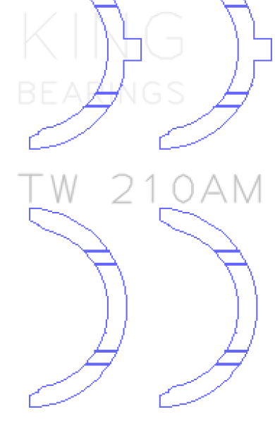 King Engine Bearings TW210AM