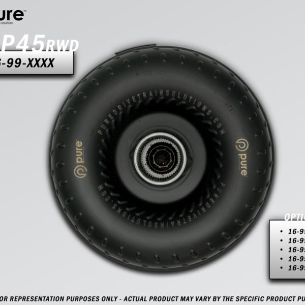 PDS Billet Race Torque Converter Pure Drivetrain Solutions 16-99-2065