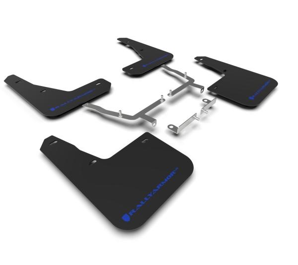 RAL UR Blk Flap/Blue Logo Rally Armor MF77-UR-BLK/BL