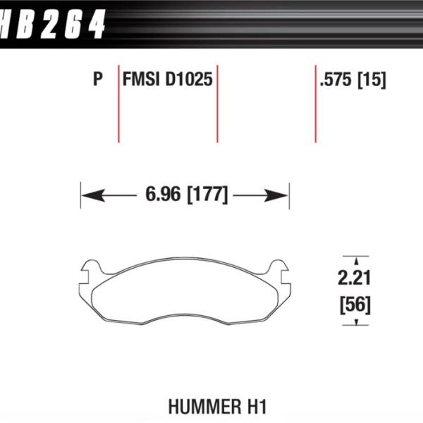 Hawk Performance HB264P.575