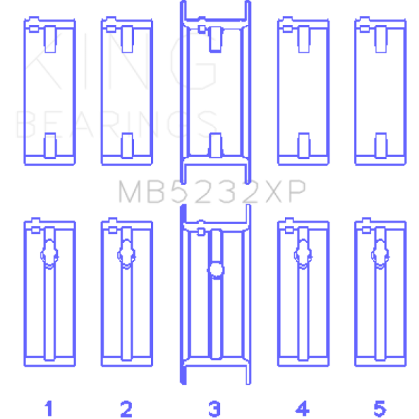 King Engine Bearings MB5232XP