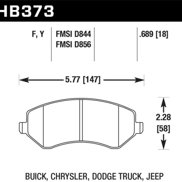 Hawk Performance HB373F.689