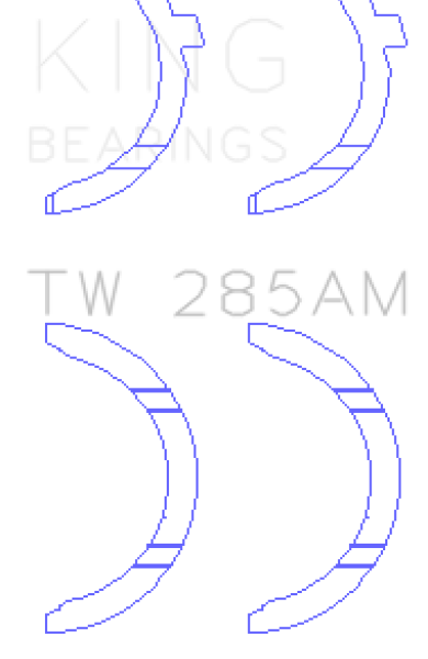 King Engine Bearings TW285AM