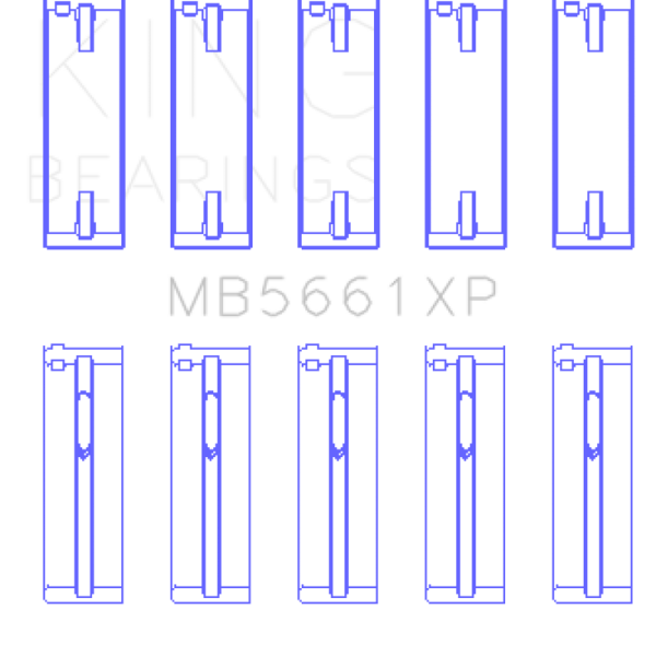 KING Main Bearings King Engine Bearings MB5661XPSTDX