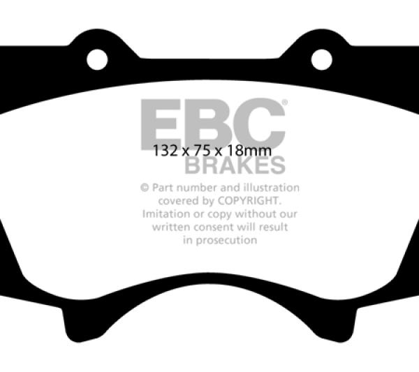 EBC Greenstuff Brake Pad Sets EBC DP61657