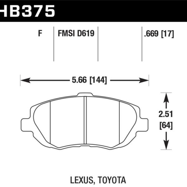Hawk Performance HB375F.669