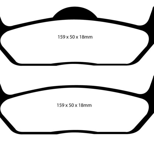 EBC Yellowstuff Brake Pad Sets EBC DP41697R