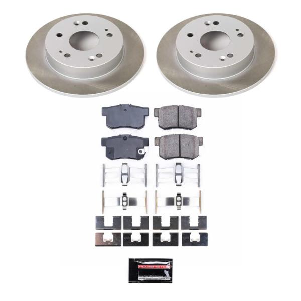 PSB Semi-Coated Rotor Kits PowerStop SC1243