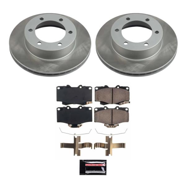 PSB Semi-Coated Rotor Kits PowerStop SC1233