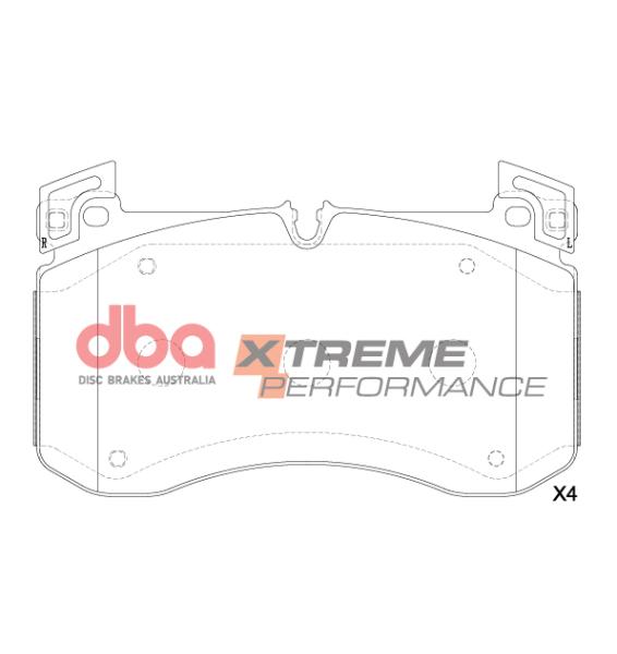 DBA XP Performance Brake Pads DBA DB15263XP