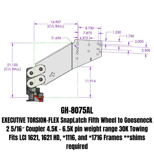 GEN-Y Hitch GH-8075AL