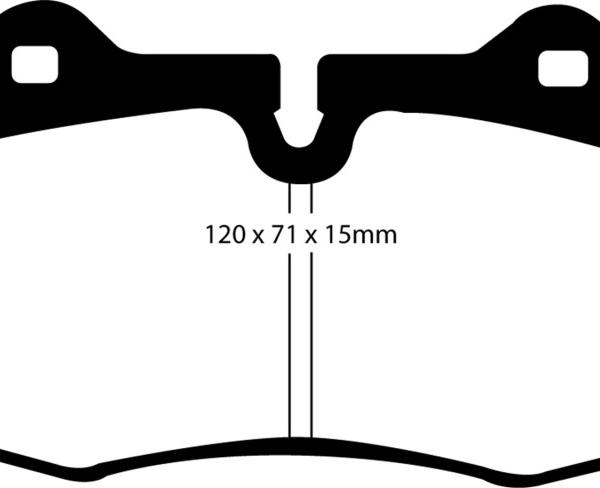 EBC Bluestuff Brake Pad Sets EBC DP51644NDX