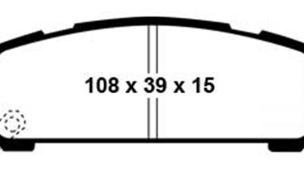 EBC Yellowstuff Brake Pad Sets EBC DP4821R