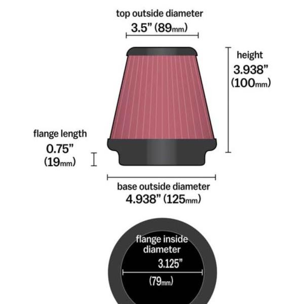 KN Universal Air Filter K&N Engineering RU-9270