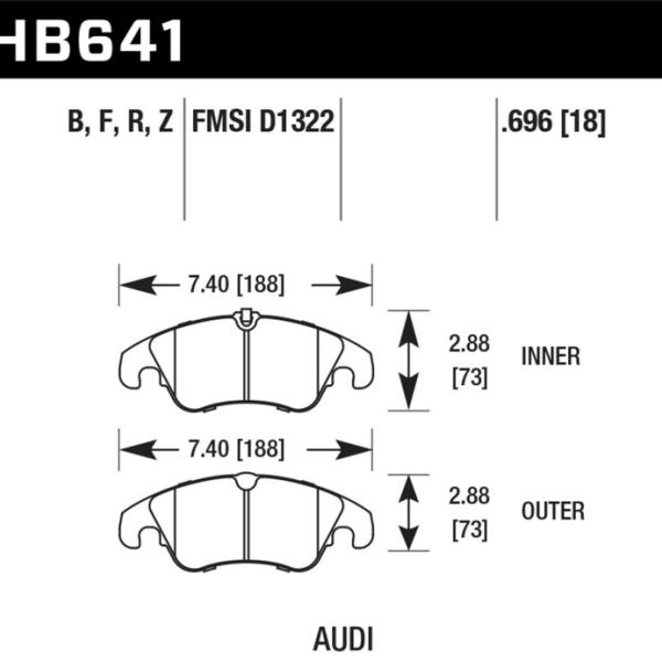 Hawk Performance HB641N.696