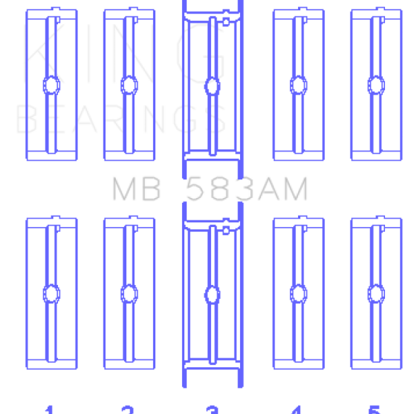 King Engine Bearings MB 583AM 030