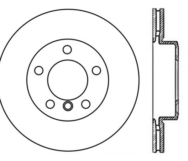 ST Slot & Drill Brake Rotors Stoptech 127.34108R
