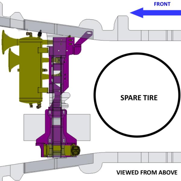 Kleinn Air Horns TUN-734