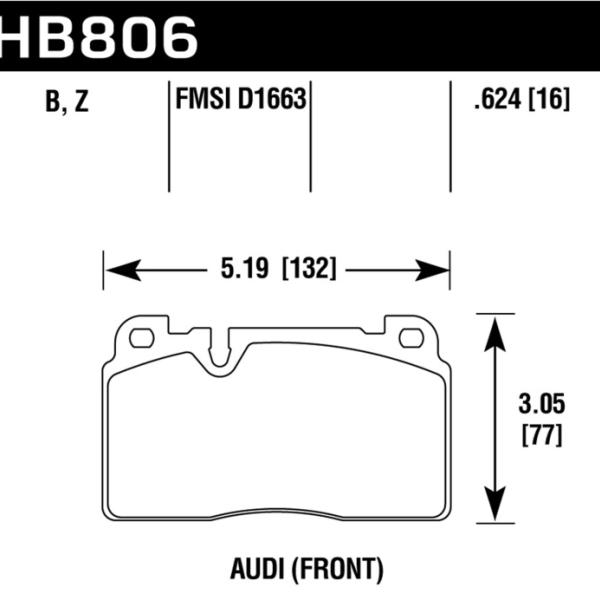 Hawk Performance HB806B.624