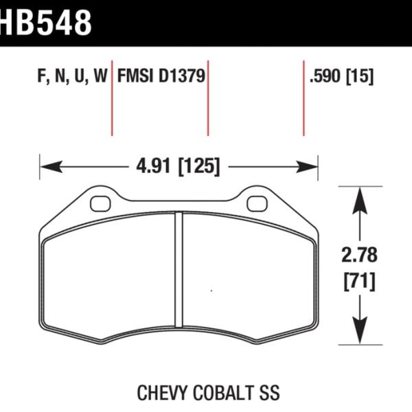 Hawk Performance HB548G.510