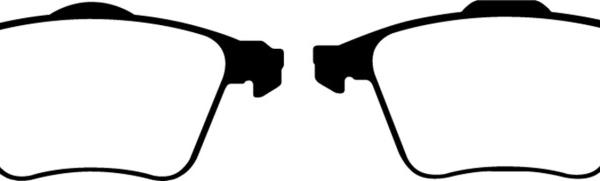EBC Greenstuff Brake Pad Sets EBC DP21679
