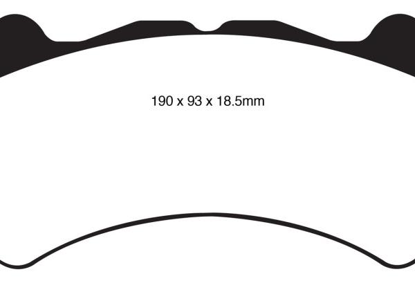 EBC Yellowstuff Brake Pad Sets EBC DP41983R