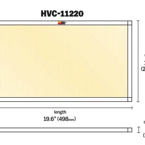 KN HVAC Filters K&N Engineering HVC-11220