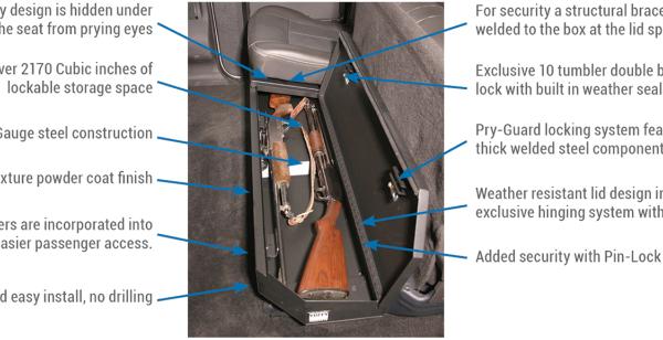 TFY Underseat Drawer Tuffy Products 309-01