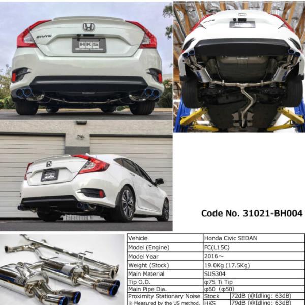 HKS Exhaust - Legamax Premium HKS 31021-BH004