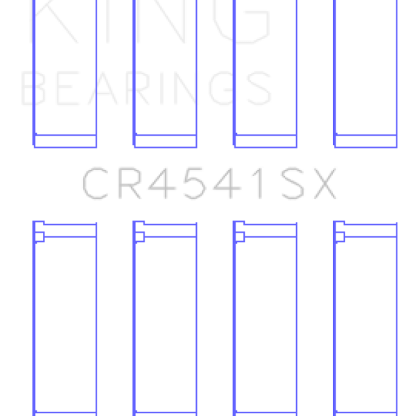 KING Rod Bearings King Engine Bearings CR4541SX