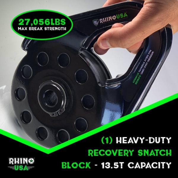 RSA Snatch Blocks Rhino USA RNO-SNTCH-BLCK