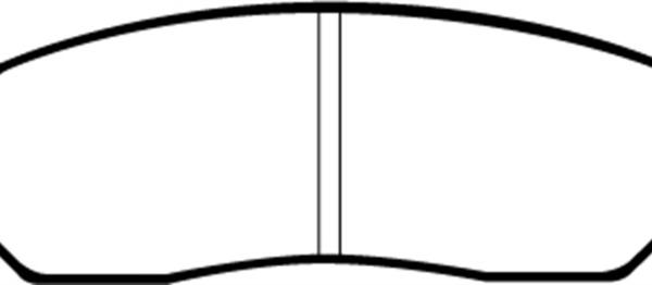 EBC Yellowstuff Brake Pad Sets EBC DP41770R